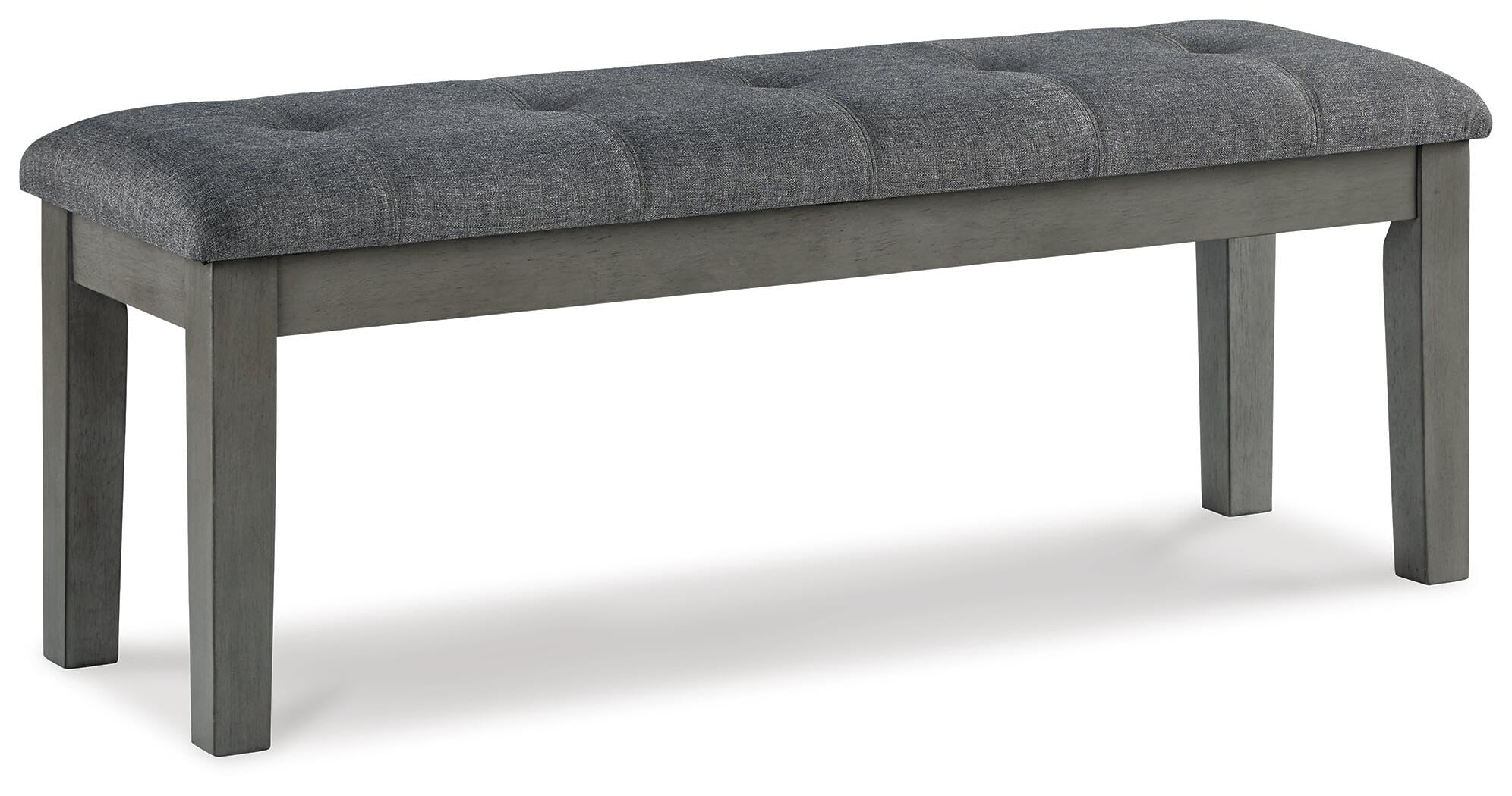 Signature Design by Ashley Hallanden Rustic Tufted Upholstered Dining Room Bench