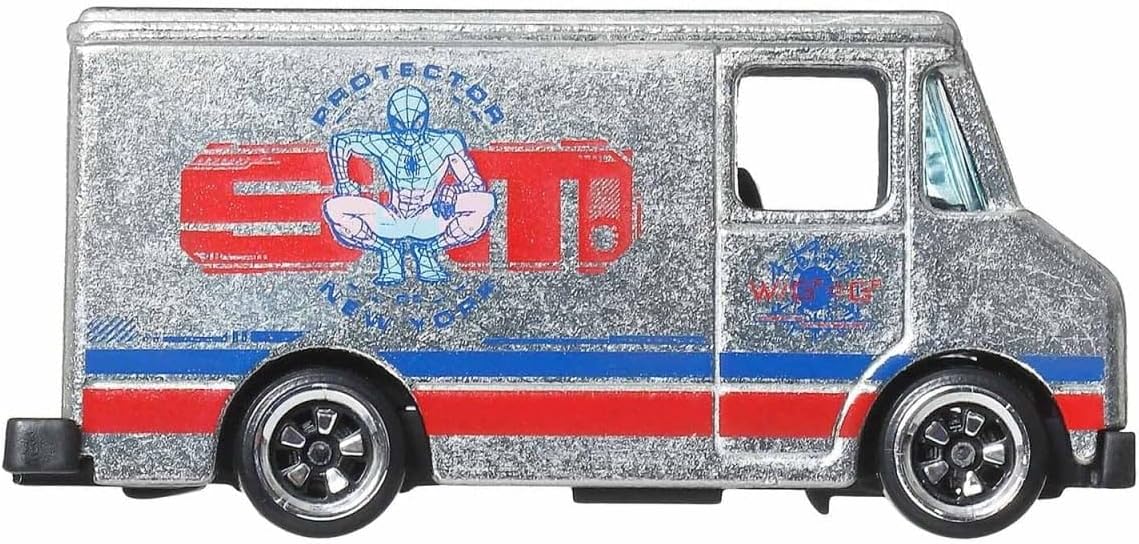 Hot Wheels Silver Series Spider Man Combat Medic [Silver] 5/5, 1:64 Scale Diecast Toy Vehicle