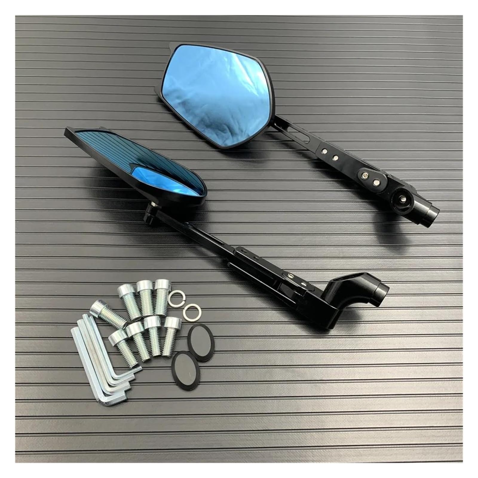 Espejo retrovisor para motocicleta Z650 regulable accesorio de manillar y visibilidad trasera 5