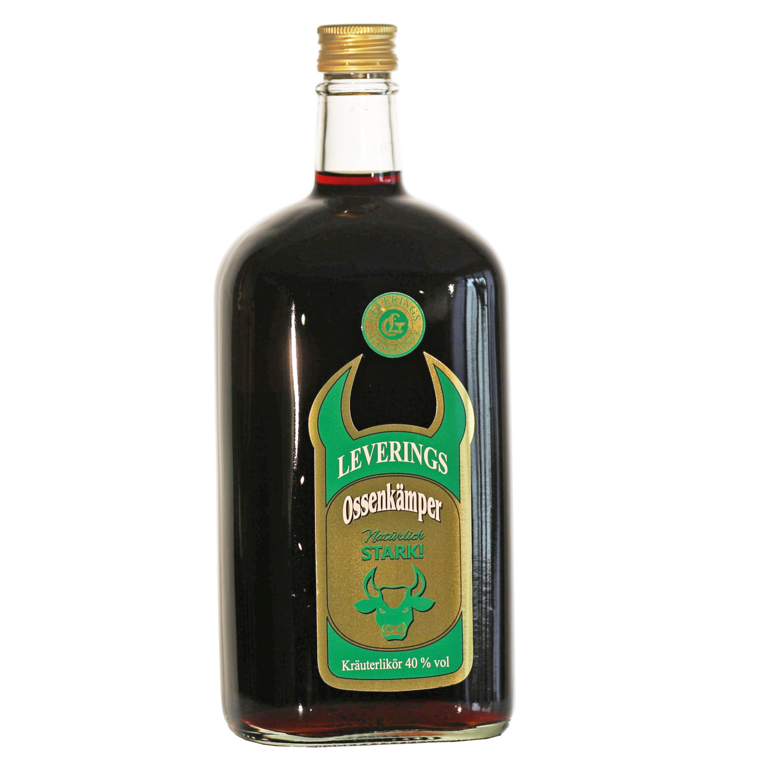 2 Flaschen Ossenkämper Kräuter 40% vol alc. 1.0 l