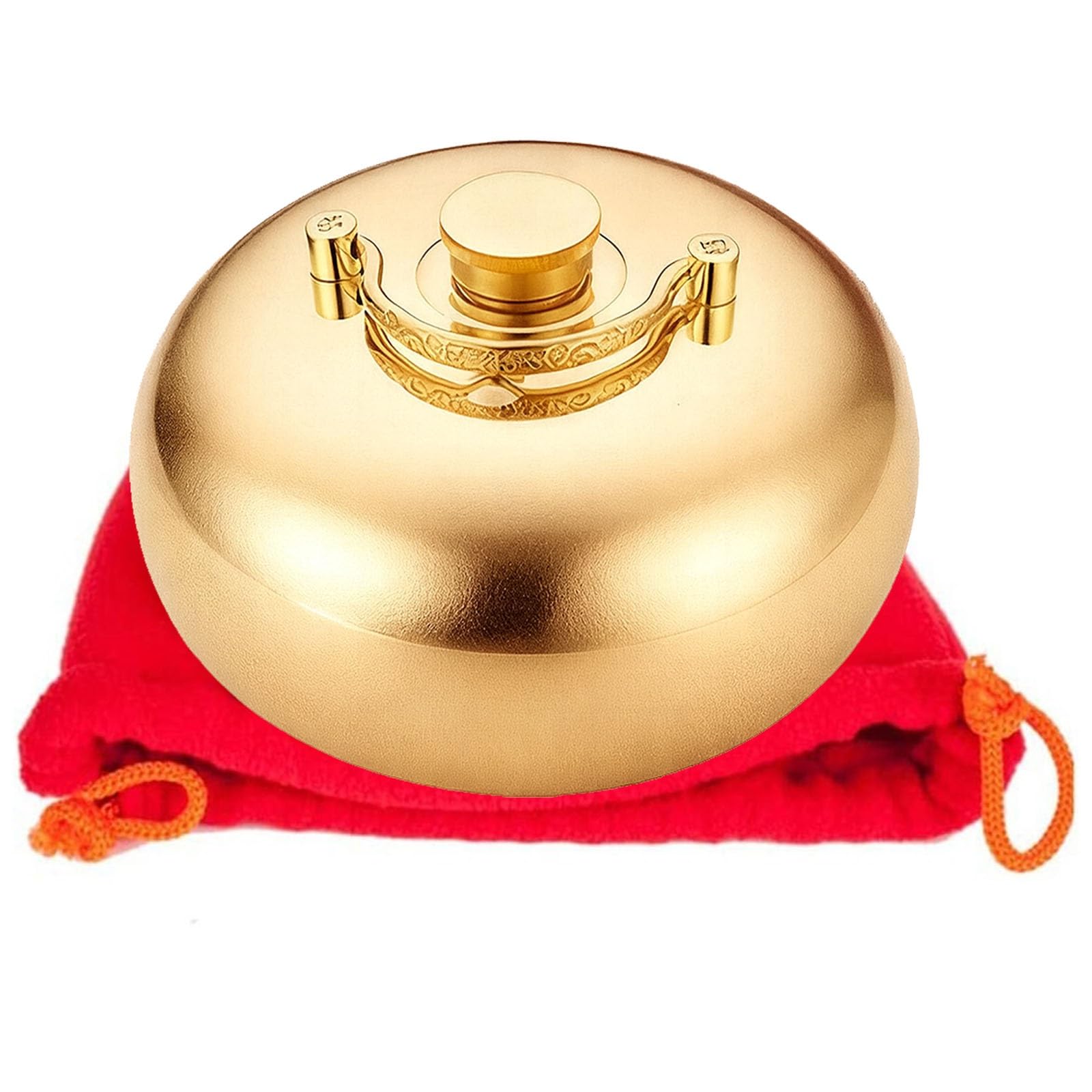 Mini Warmflasche, Wärmflasche Aus Messing Mit Weichem Bezug, 0.5L/1L Handwärmer Für Kinder, Männer, Frauen, 2L/3L Hot Water Bottle(Brass (Smooth),XXL)