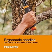 Vista 6 de Fiskars 28" Loppers for Tree Trimming, Heavy Duty, Rust-Resistant Sharp Bypass Steel Blade Loppers, Branch Cutter up to 1.5" Diameter Cut Capacity
