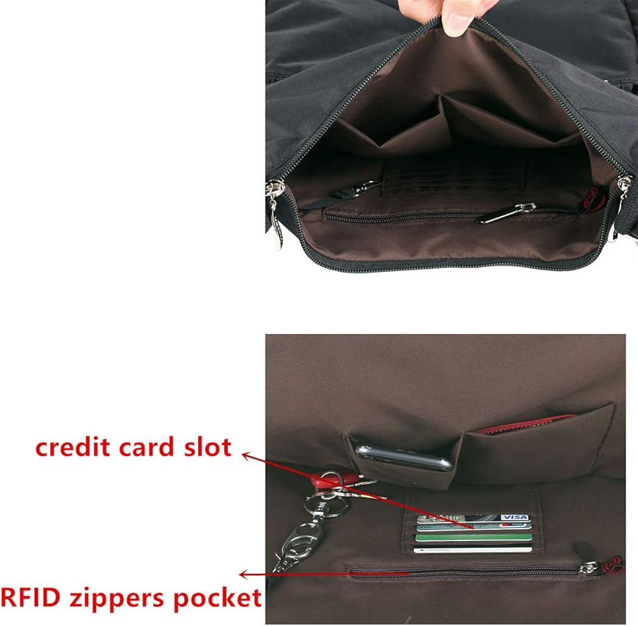 MHCNLL Crossbody tas met anti-diefstal RFID-zak