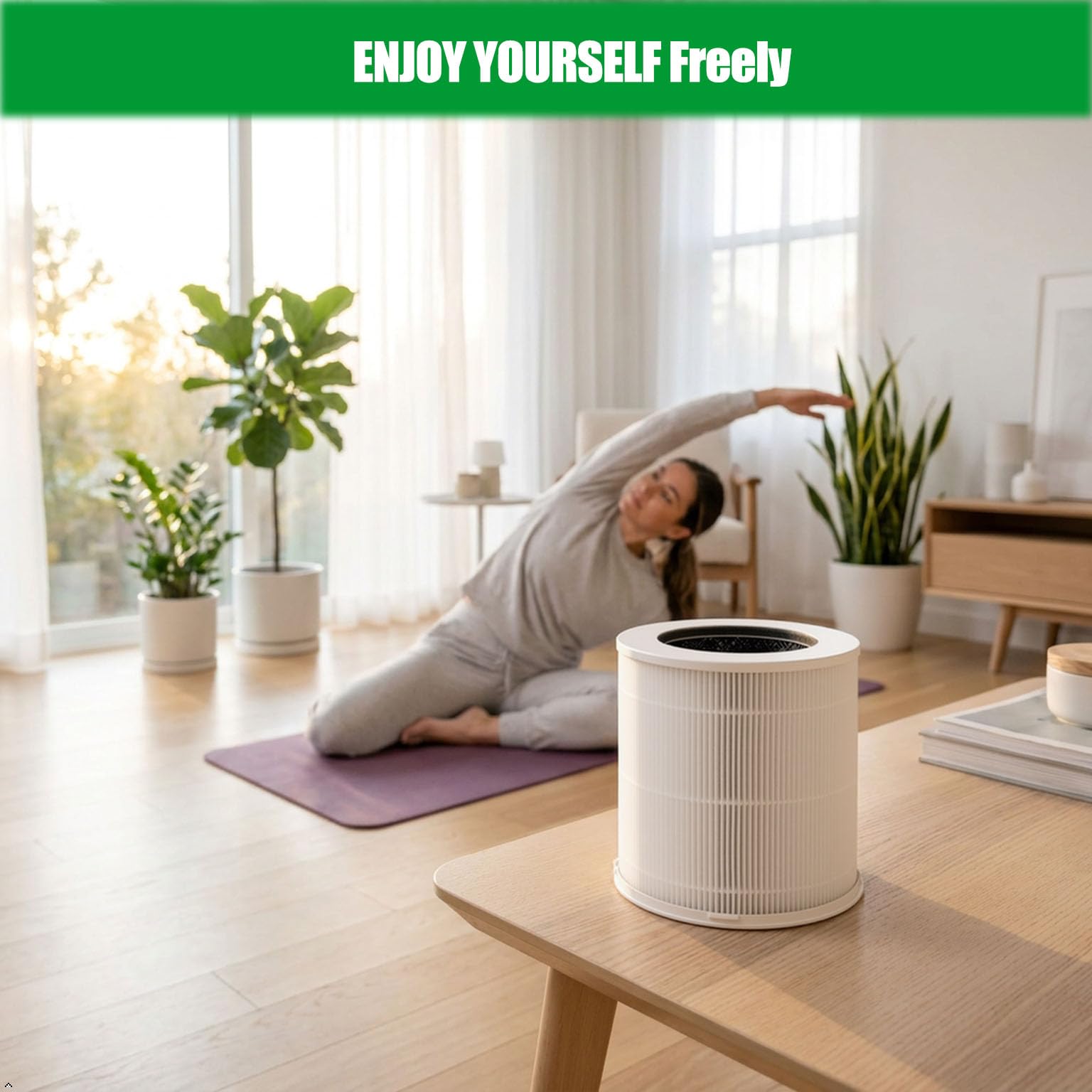 Filtro de repuesto compatible con purificadores de aire Bosch Air 1000 y AIR 500, filtro de carbón activo HEPA de alta eficiencia 3 en 1, paquete de 2 unidades