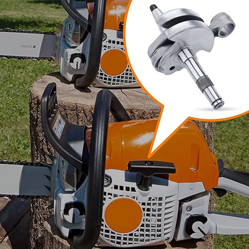 Miniatura 2 de Nuevo cigüeñal para Stihl MS440 044 motosierra reemplazo OEM 1128 030 0406, cigüeñal