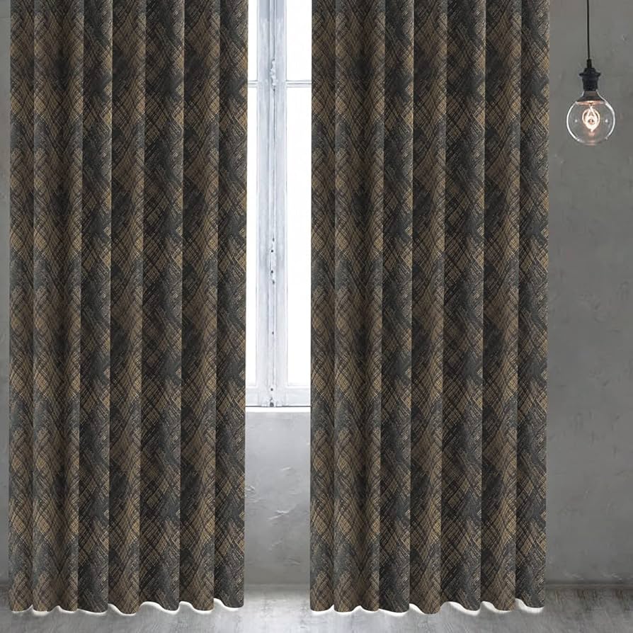 Amazon｜[カーテンくれない]二重縫製 1級遮光 インダストリアル