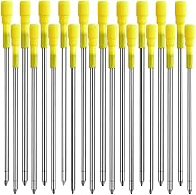 PASISIBICK 3.2 in Black Ink Ballpoint Pen Refills for Metal Diamond Pen(Pack of 20)