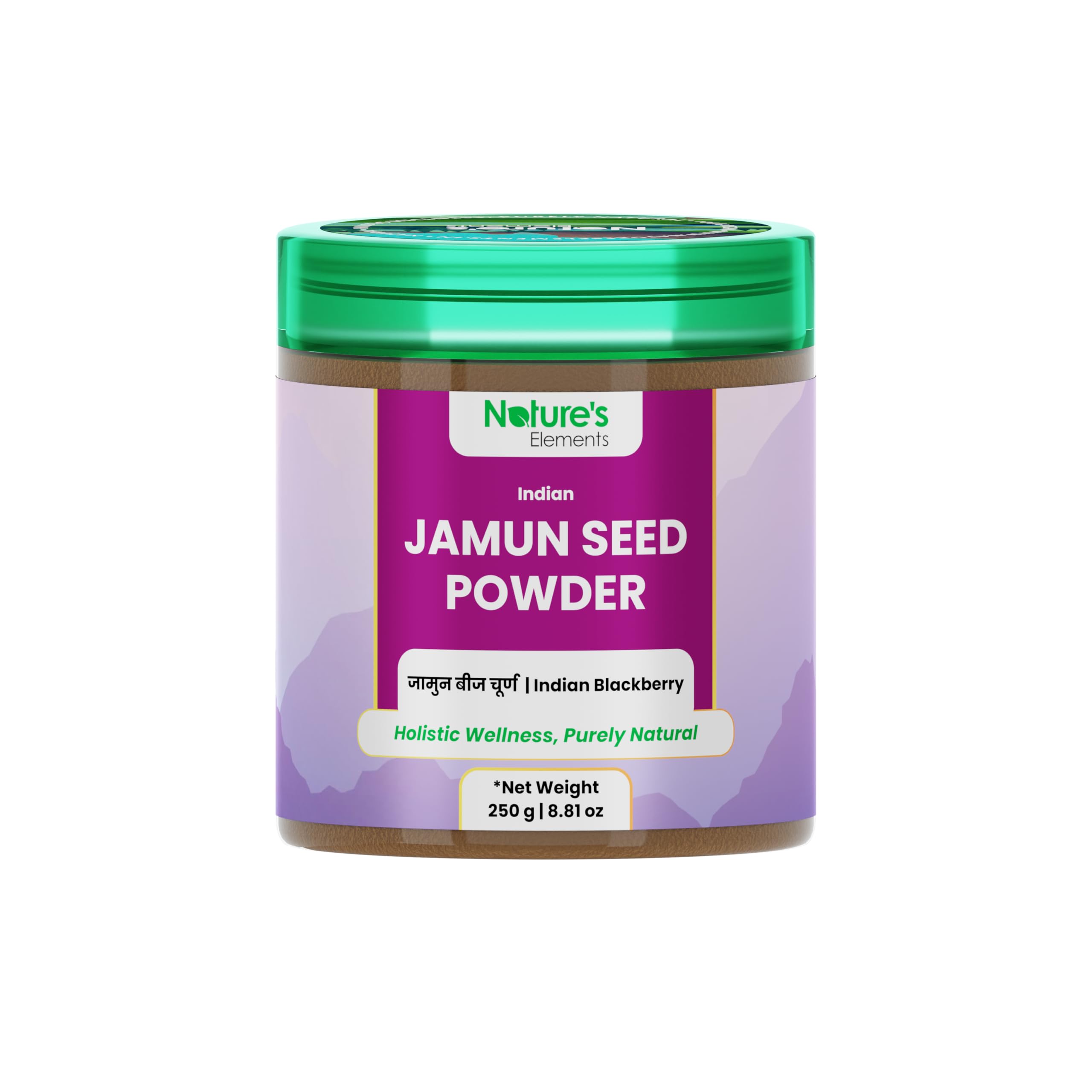 Natures Elements Jamun Seed Powder - 100% Pure and Herbal Ayurvedic Powder for Natural Support in Blood Sugar (Diabetes) & Digestive Health (Java Plum Seed Powder) - 250 grams (B0D3TLCZY2) Amazon Price History, Amazon Price Tracker