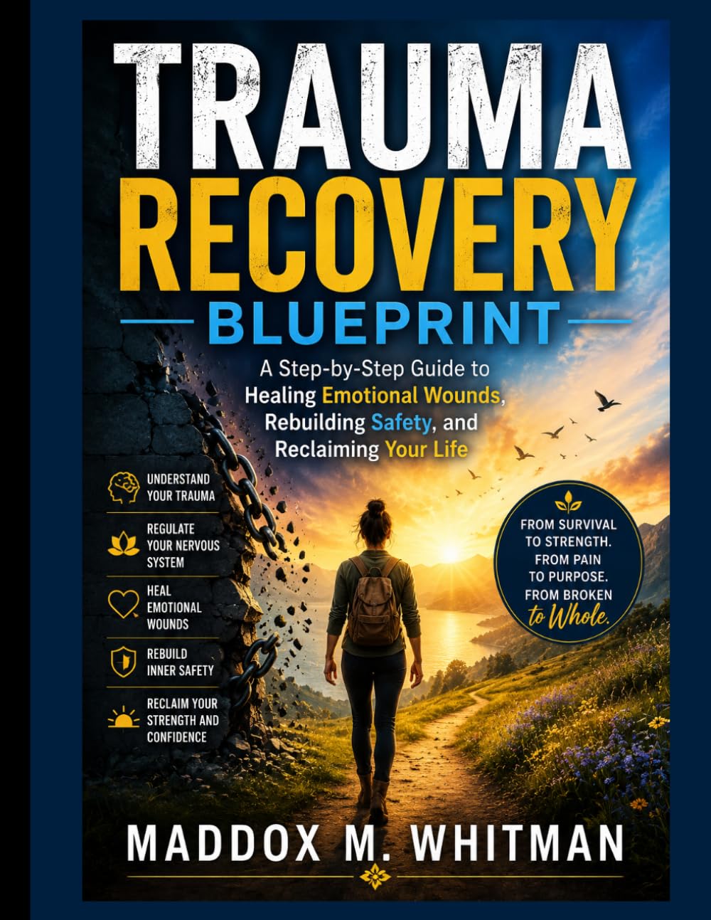 Trauma Recovery Blueprint: A Step-by-Step Guide to Healing Emotional Wounds, Rebuilding Safety, and Reclaiming Your Life