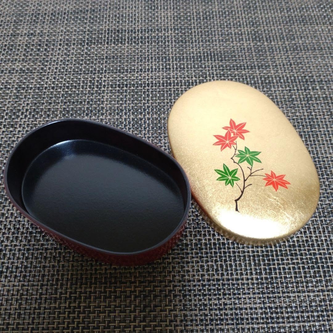 会津塗り　螺鈿漆器小物入れ　お琴爪入れ　アンティーク　骨董品　金蒔絵 会津塗り 螺鈿漆器小物入れ お琴爪入れ アンティーク 骨董品 金蒔絵