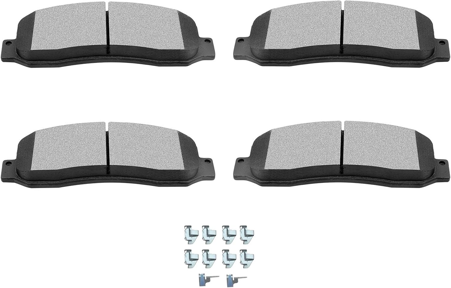 Ceramic Brake Pads Kits,SCITOO 4pcs Front Brakes Pads Set fit for 2005-2011 for Ford for F-250 Super Duty,2005-2012 for Ford for F-350 Super Duty,2010-2012 for Ford for F-450 Super Duty