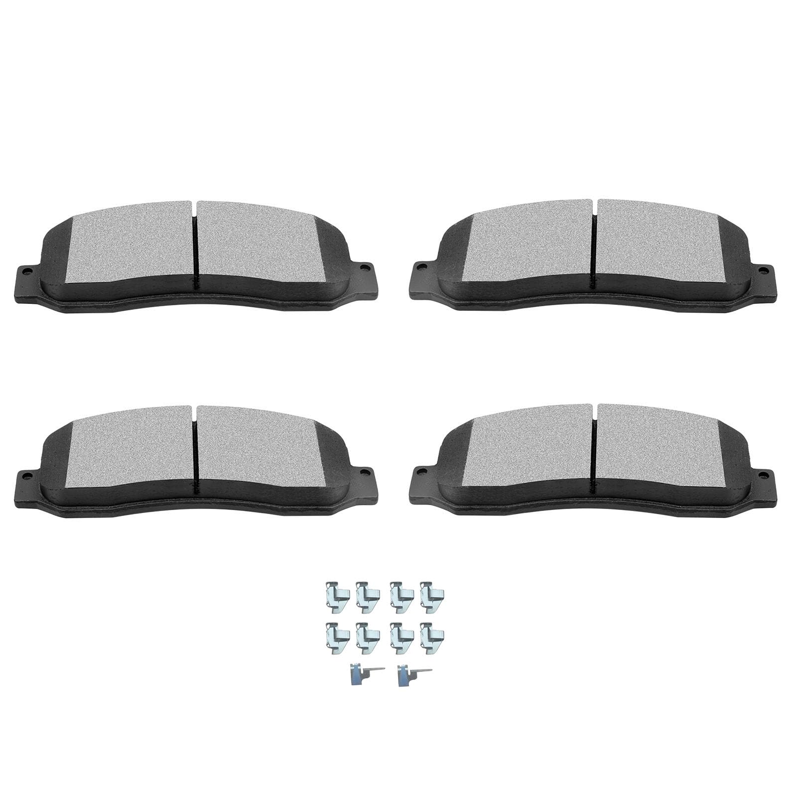 SCITOO D1069 Front Semi-Metal Brake Pads Sets Fit For Ford For F-250 Super Duty 2005-2011,For Ford For F-350 Super Duty 2005-2012,For Ford For F-450 Super Duty 2010-2012