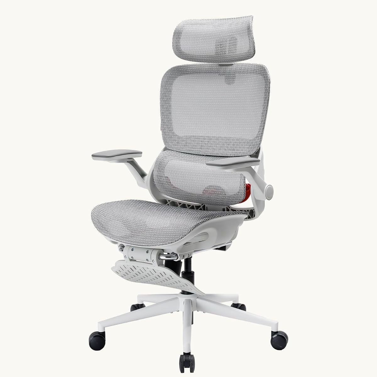 SIHOO B100 Pro Chaise Bureau Maille, Support Dorsal Double Adaptatif, Gris