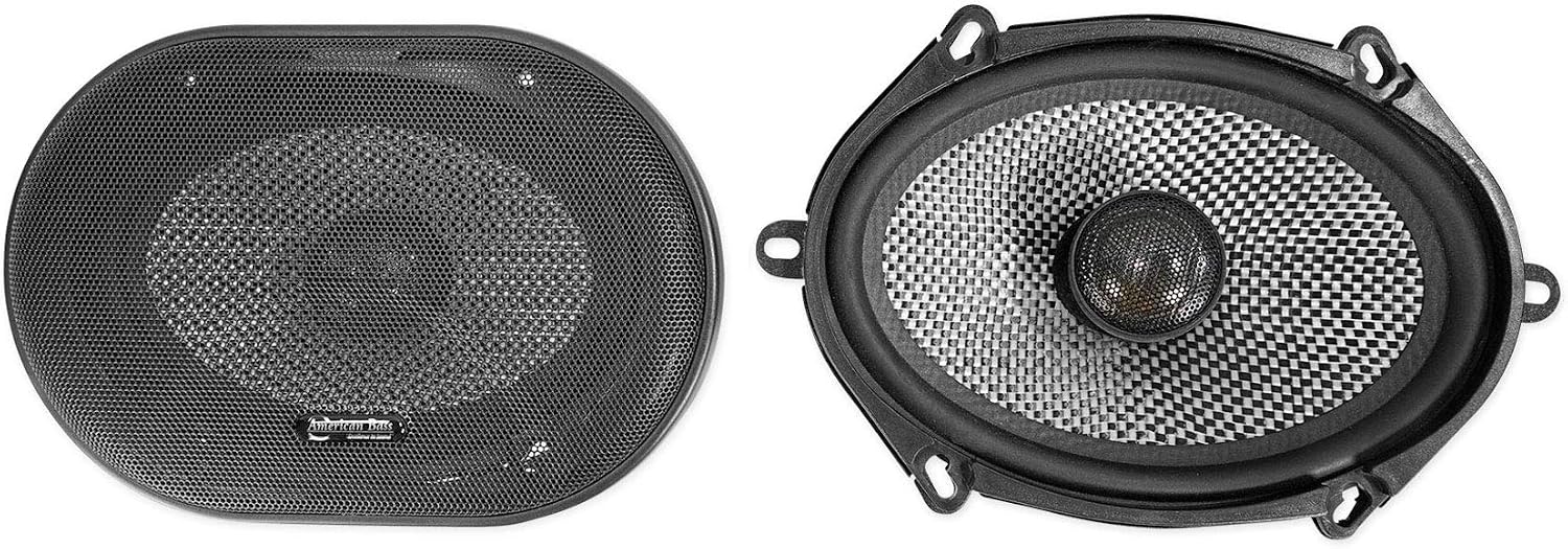 American Bass SQ 5.7" Full Range Speakers, 150, Pair