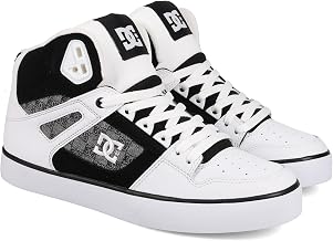 DC Men's Pure High Top WC Skate Shoe