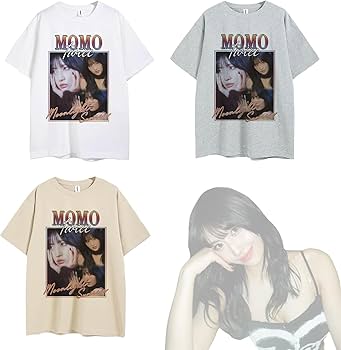 Amazon.co.jp: TWICE momo モモ Tシャツ 平井桃 トゥワイス グッズ