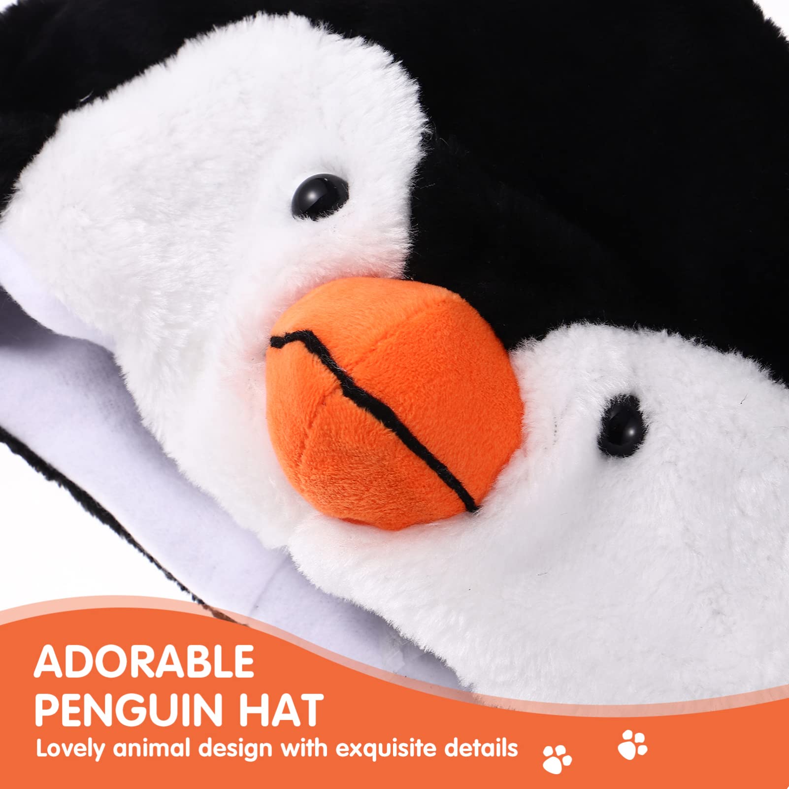 Amazon.co.jp: かぶりもの ペンギン キャップ かわいい 動物帽子 