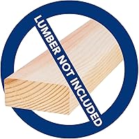 Vista 2 de FLEXIMOUNTS Kit universal de banco de trabajo de acero con 5 patas en forma de L, banco de trabajo resistente para almacenamiento de garaje