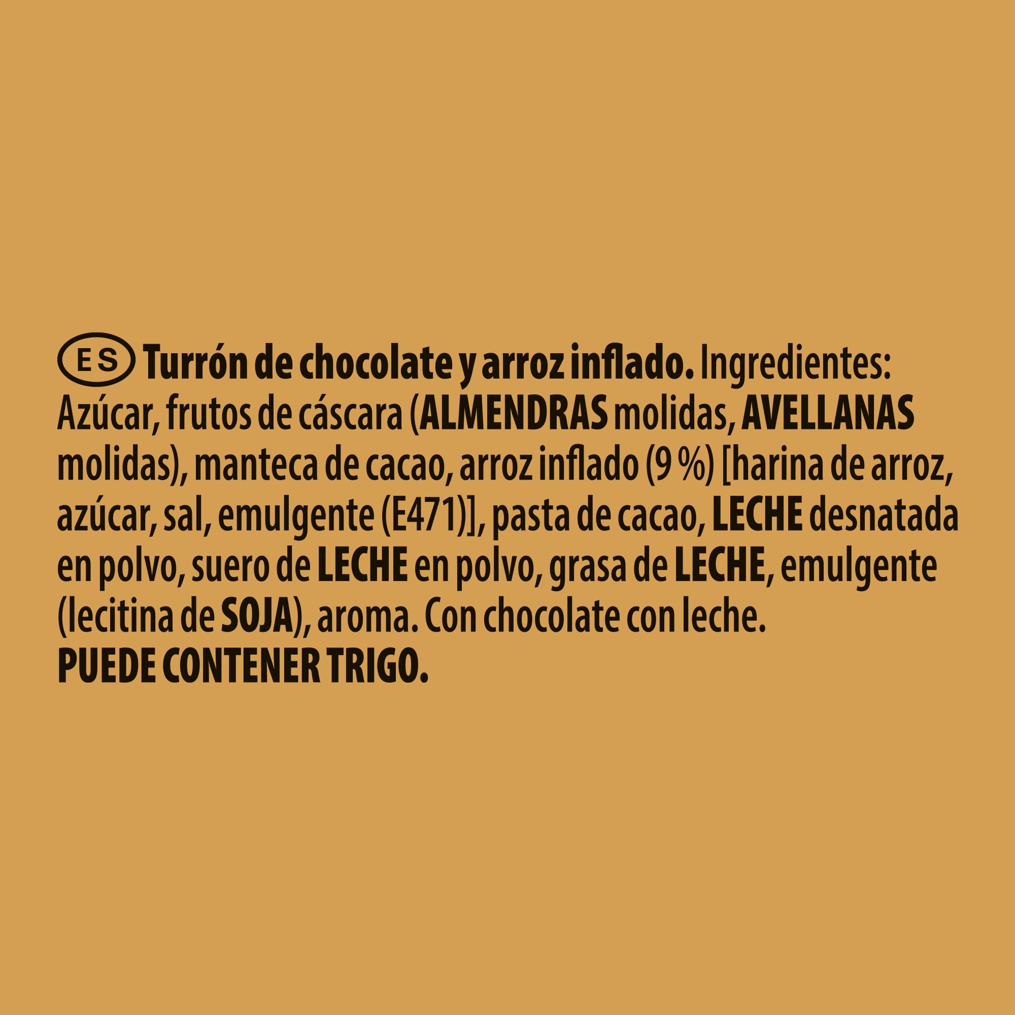 Turrón de Chocolate con Leche y Arroz Inflado Suchard 230 g