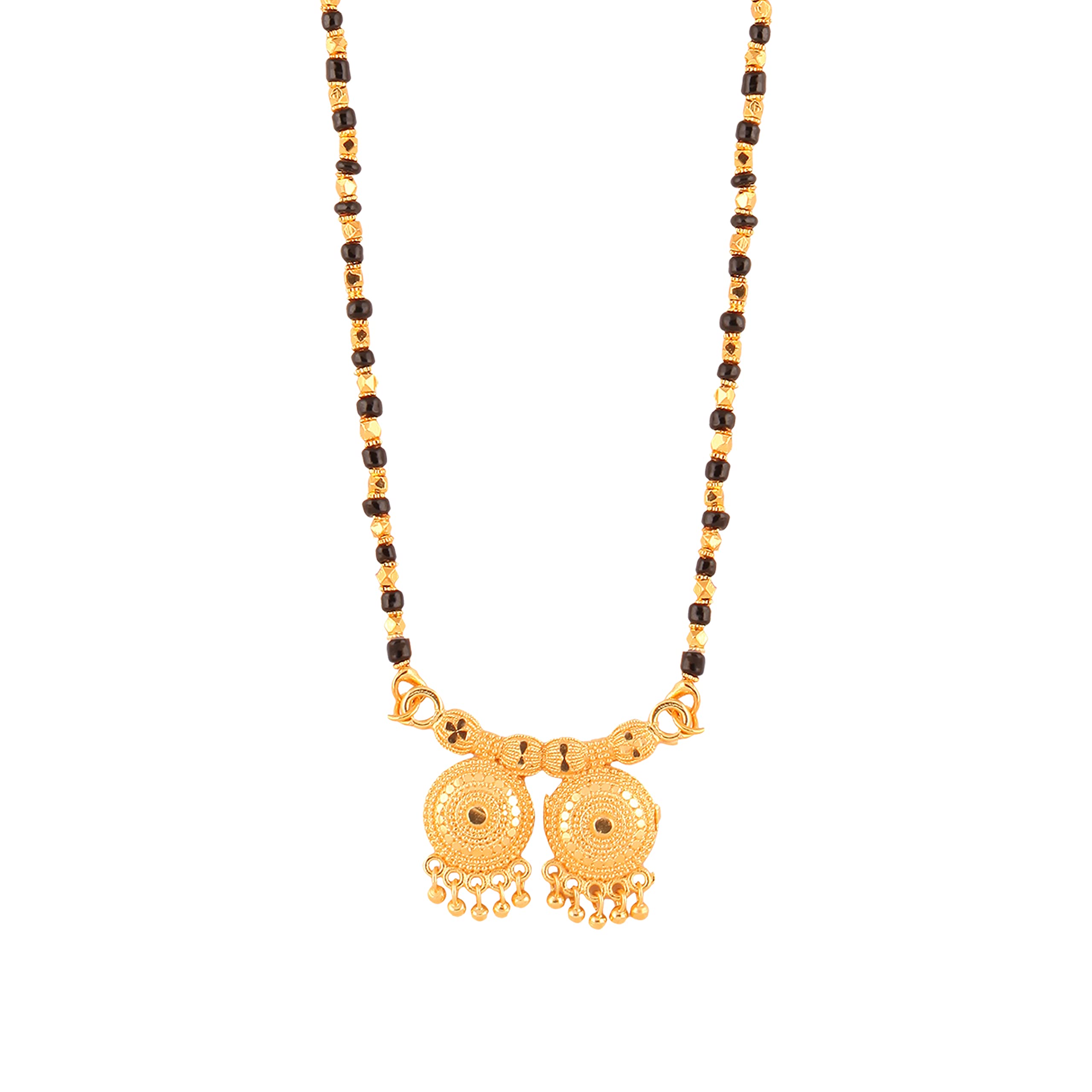 MEENAZ 2 Vati Wati Mangalsutra For Women Girls Temple South Indian Traditional 1 Gram Gold Stylish Maharashtrian Long Double Chain Double Mangal sutra Pendant Tanmaniya Black Nallapusalu Chains -460 (B0BNYLB61C) Amazon Price History, Amazon Price Tracker