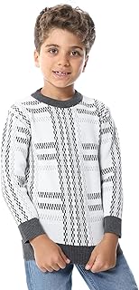 بلوفر سهل الارتداء بقصة عادية للأولاد من اندورا