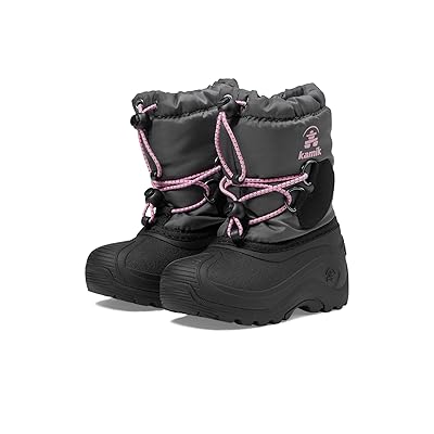 Kamik Kids Northpole (Little Kid/Toddler/Big Kid) Boys Shoes Charcoal