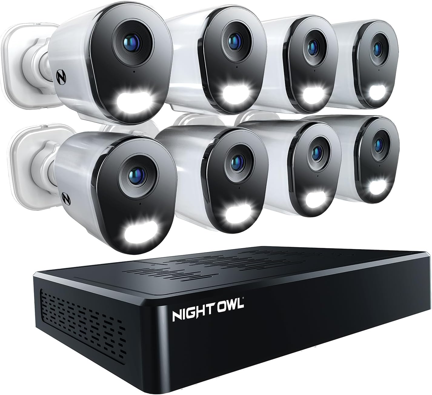 Night Owl 12-Channel NVR Security System with 8 Cameras
