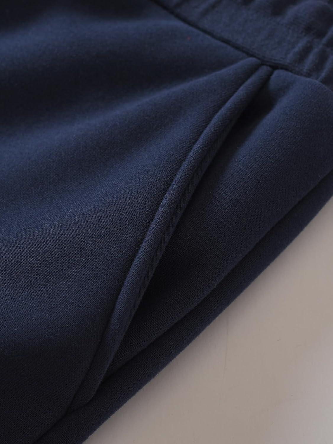 Weintee Men's 36" Inseam Tall Fleece Sweatpants Sherpa Lined Pants Long Joggers - Image 2