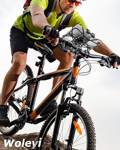 Miniatura 7 de Soporte para tablet de bicicleta ultra estable Soporte de tableta de motocicleta para manillar de bicicleta, scooter eléctrico, montaña, abrazadera