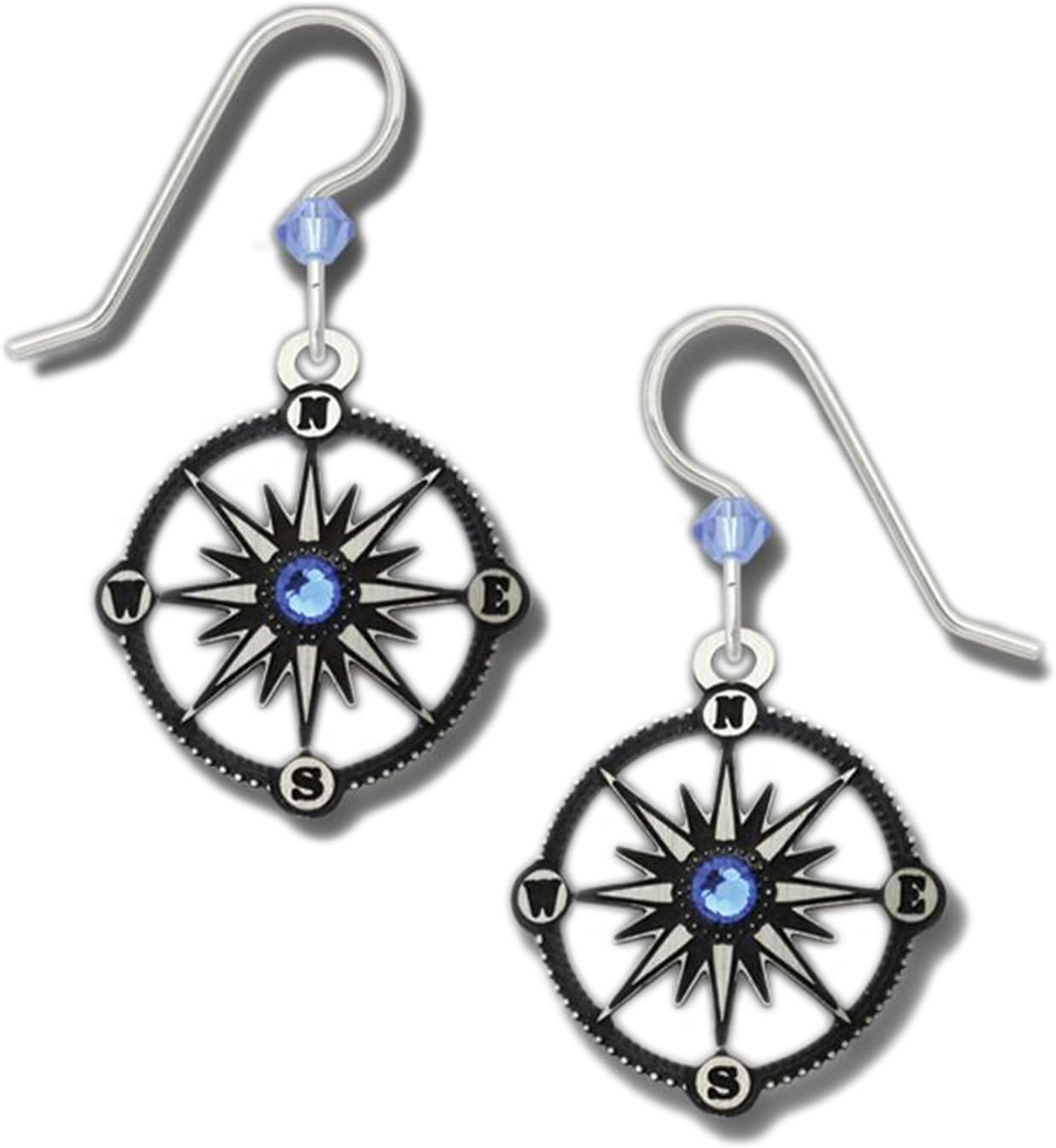 FashionJunkie4Life Nature Dangle Earrings, Sterling Silver Ear Wires