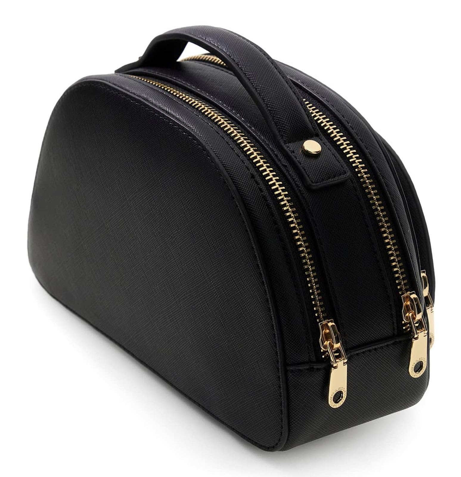 GUESS Kulturbeutel Beauty Case Double Zip Black schwarz