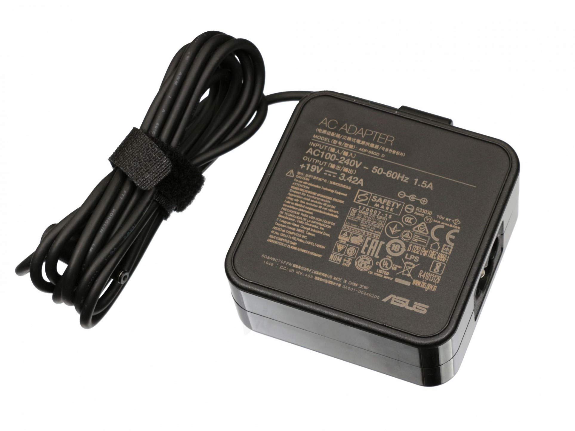 Chargeur ASUS 65W compact : puissance originale et stable série Q326FA