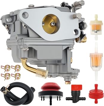Boat Carburetor for Mariner Mercruiser 8HP 9.9HP 4-Stroke Outboard Engine Replace 3303-895110T01 3303-895110T11 3303-8M0104462 1300-8M0167272