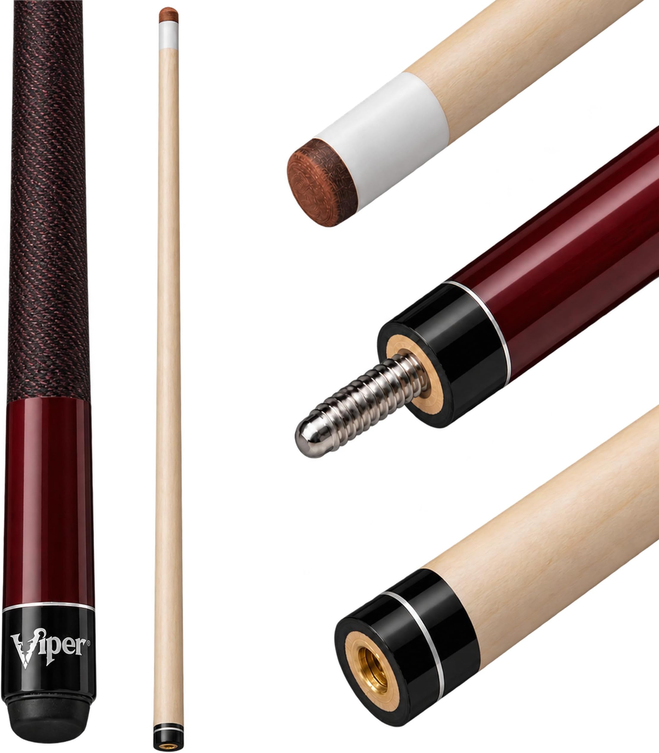 Viper Elite 58" 2-Piece Billiard/Pool Cue