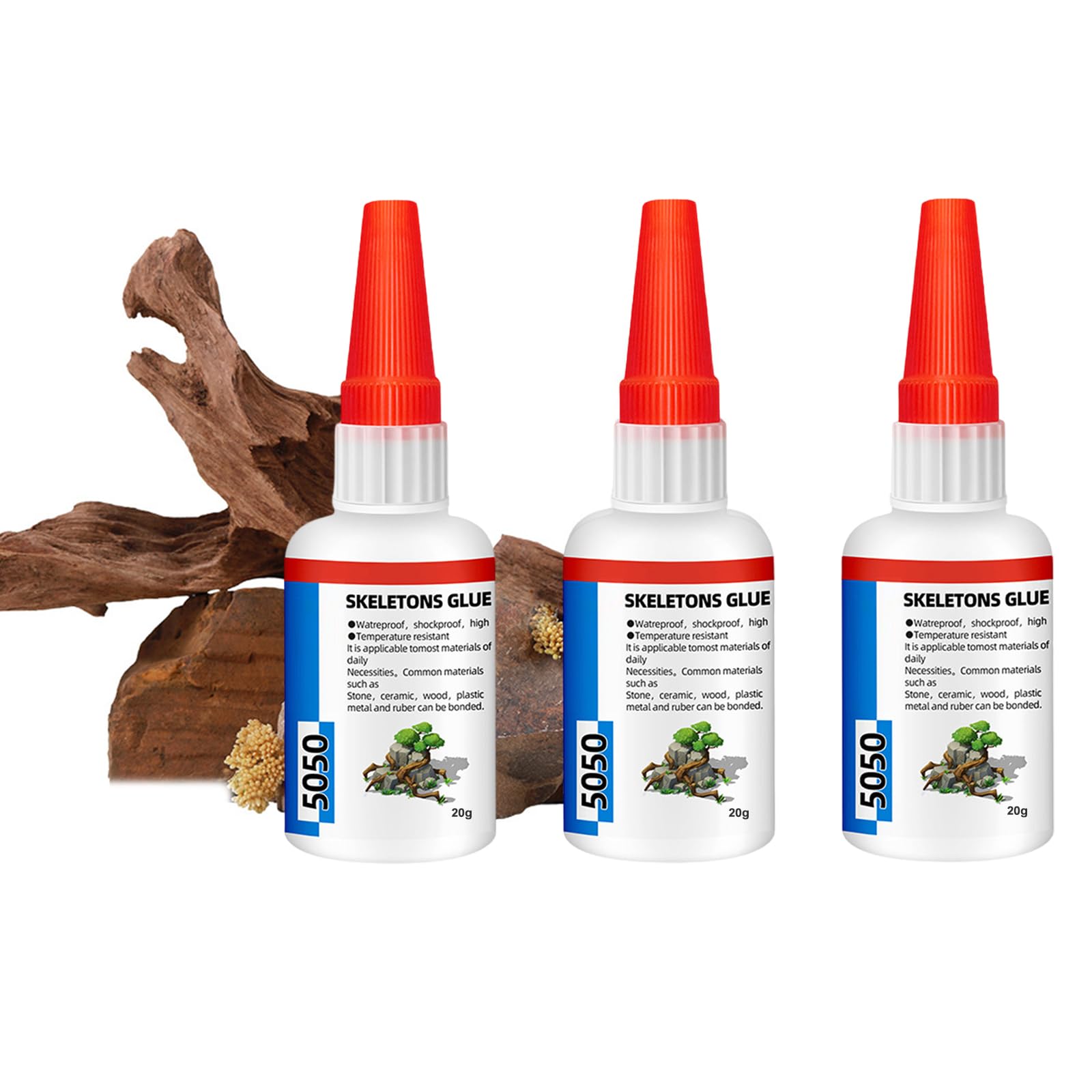 Pegamento Plantas Acuario,Pegamento para Acuario,Pegamentos de Coral,Pegamentos Líquido para Plantas Acuario,Pegamentoes Coral en Gel,para uso en Musgo y Piedras en Acuariosadhesivo (2pc50g) — view 6