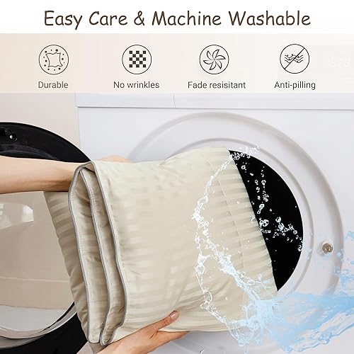 Vista 75 de ZPECC Edredón alternativo de plumón para niños pequeños, manta hipoalergénica de 39 x 47 pulgadas, suave, transpirable, ligero, para todas las Raya