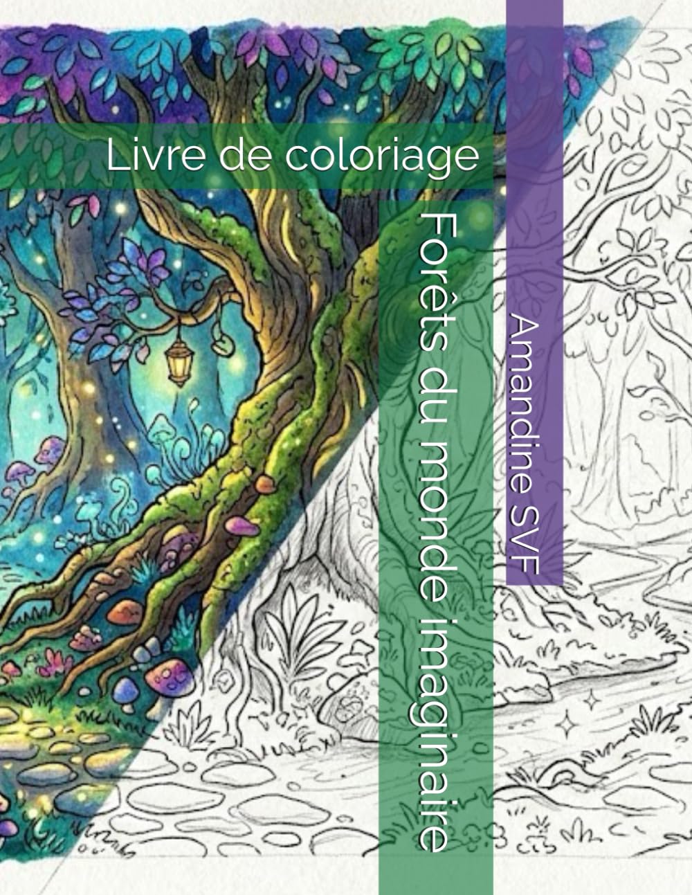 Forêts du monde imaginaire: Livre de coloriage (Forêts du monde (livre de coloriage))