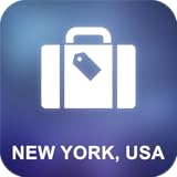 Nueva York, EE.UU. mapa está disponible sin conexión.