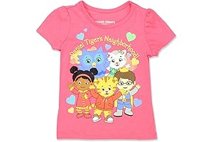 Daniel Tiger Toddler Girls Holiday Short Sleeve Tee