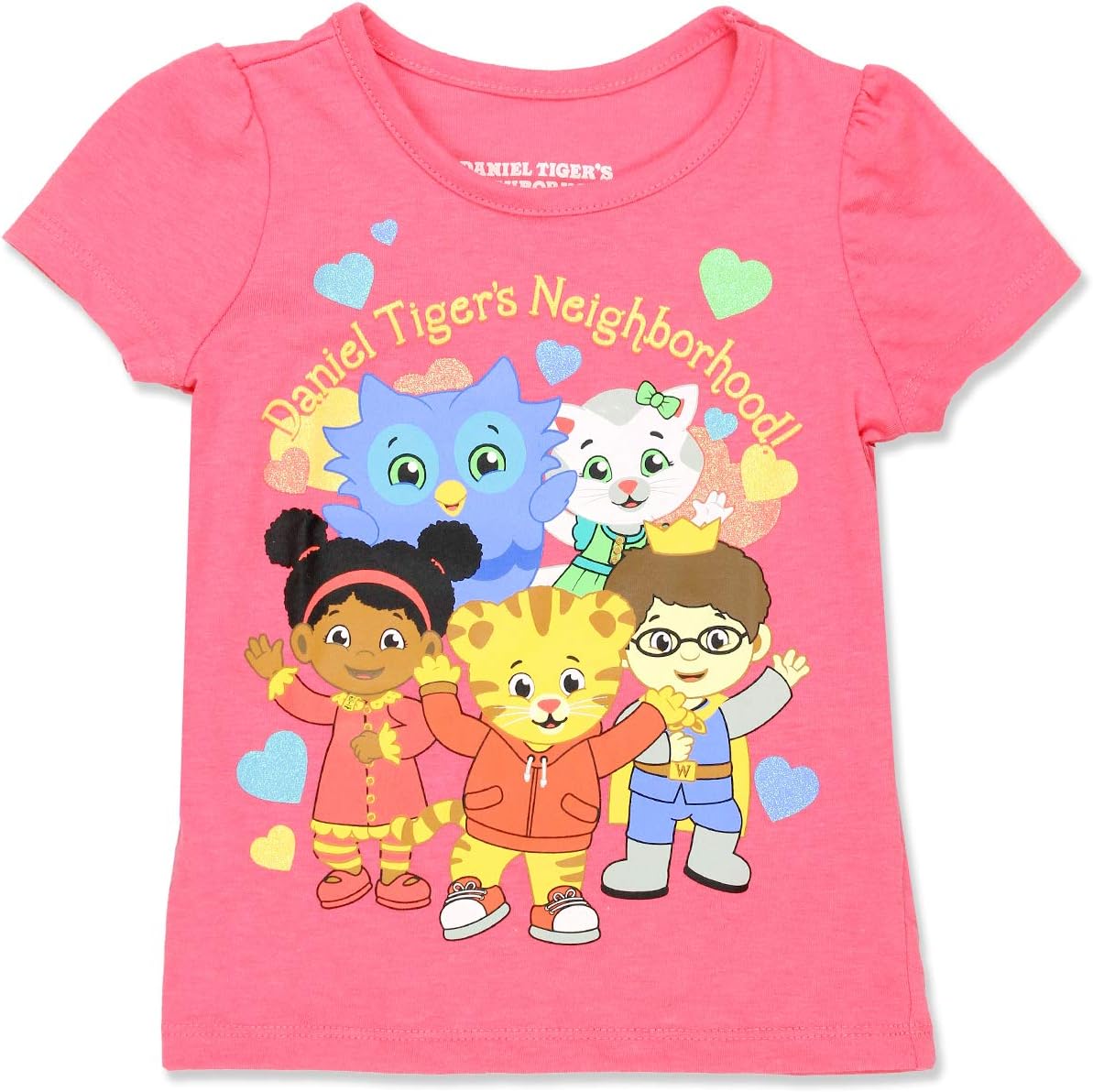 Daniel Tiger Toddler Girls Short Sleeve Tee