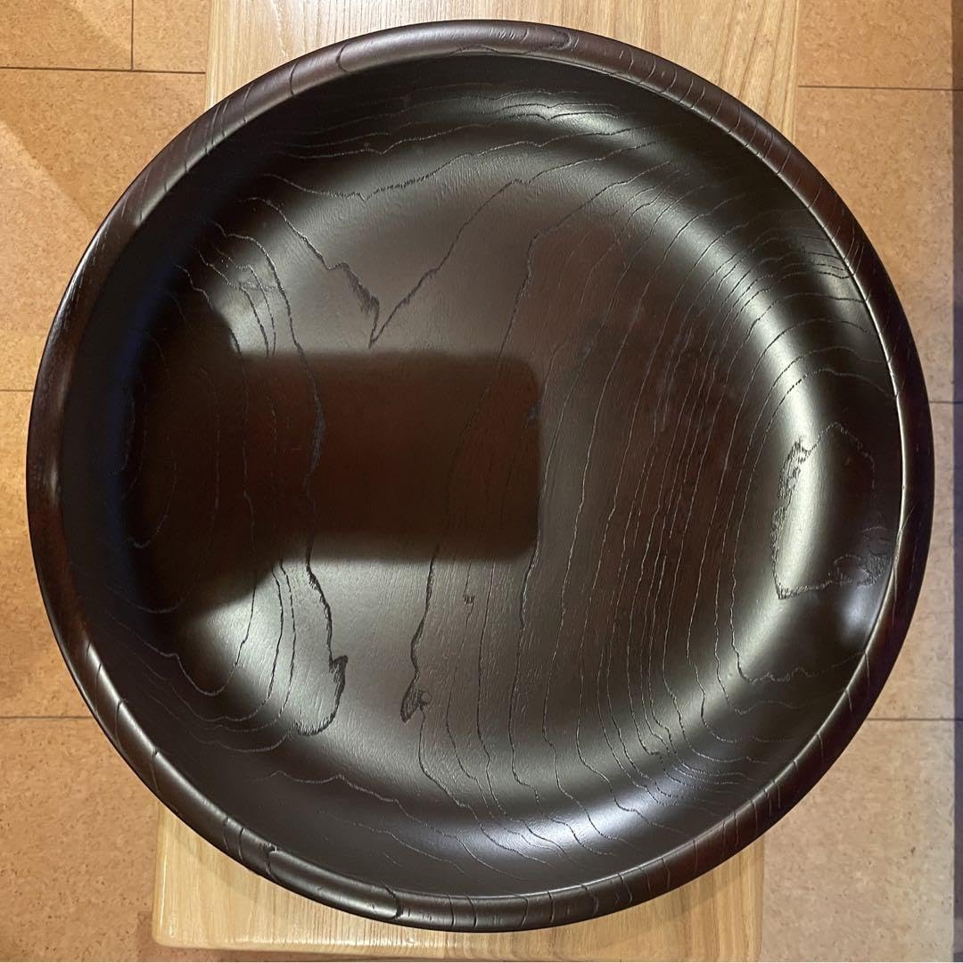 ◆希少◆大野の里 木の器 三本木工芸 大皿直径40cm 岩手工芸 天然無垢材 Amazon.co.jp: 大野の里 木の器 三本木工芸 大皿直径40cm 岩手