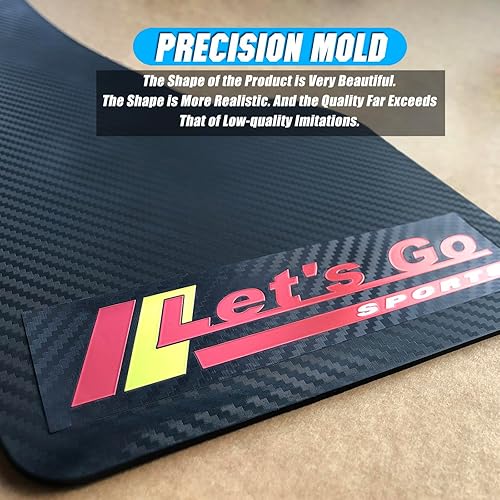 Miniatura 104 de Universal Mud Flaps Fits Most SUVs/MPVs, Not Full-Size SUVs- Standard Size 4-Piece Soft Glue Fenders Splash Guards Set, Heavy Duty Flexible