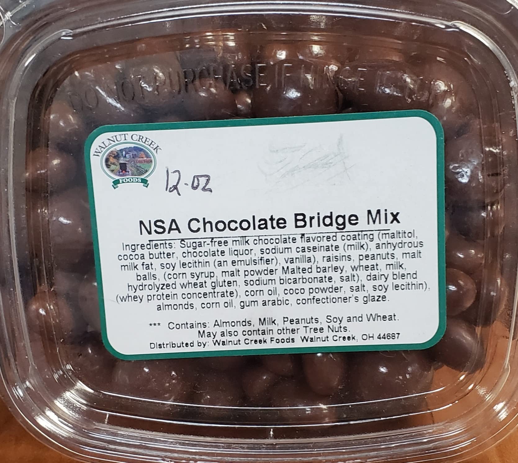 Chocolate Bridge Mix No Sugar Added