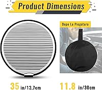 Vista 7 de Tablero reflectante plegable con línea de reparación de abolladuras, tela portátil y flexible, línea reflectante para removedor de abolladuras