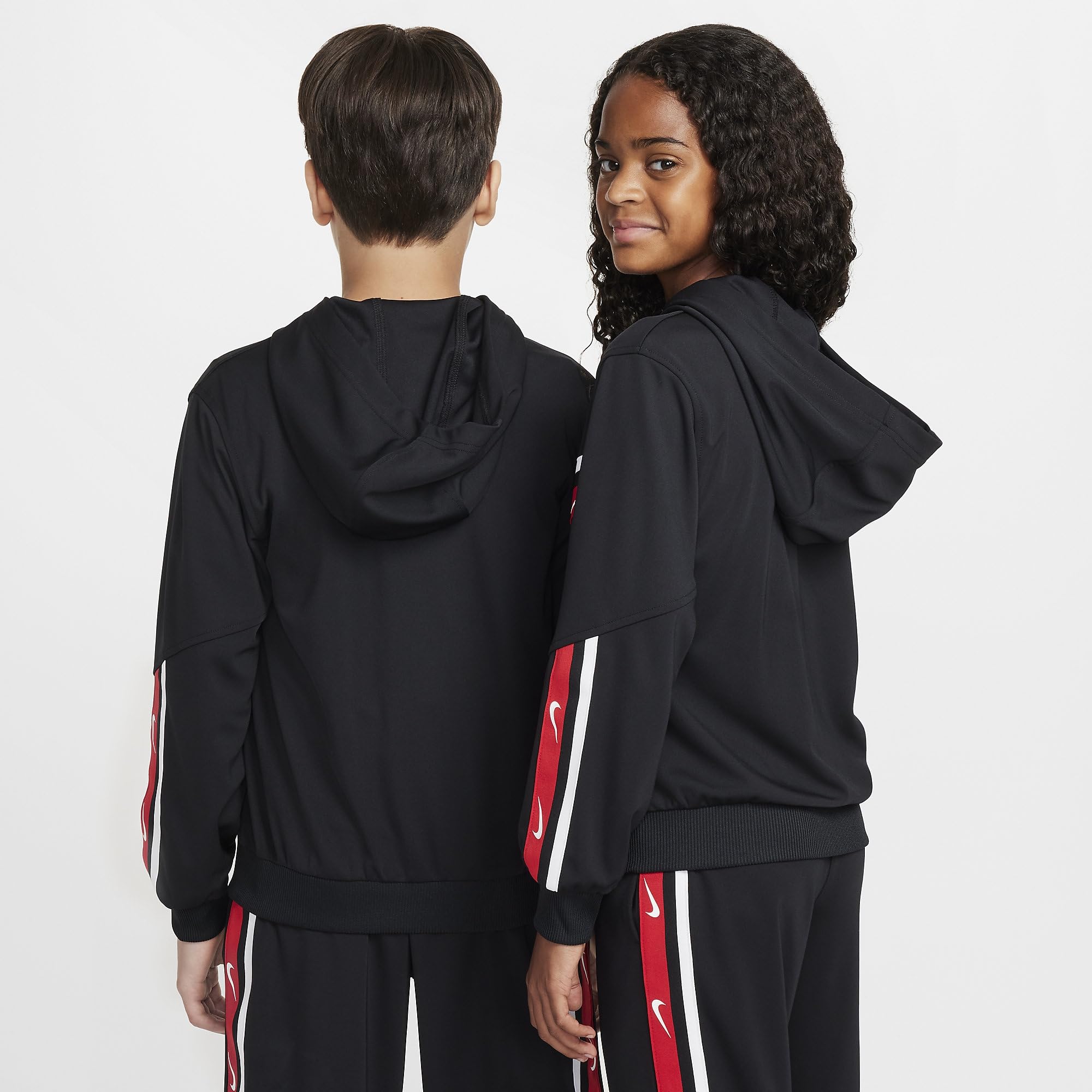 Nike Unisex Kinder K NSW Club+ Poly Fz Hoodie Jacket