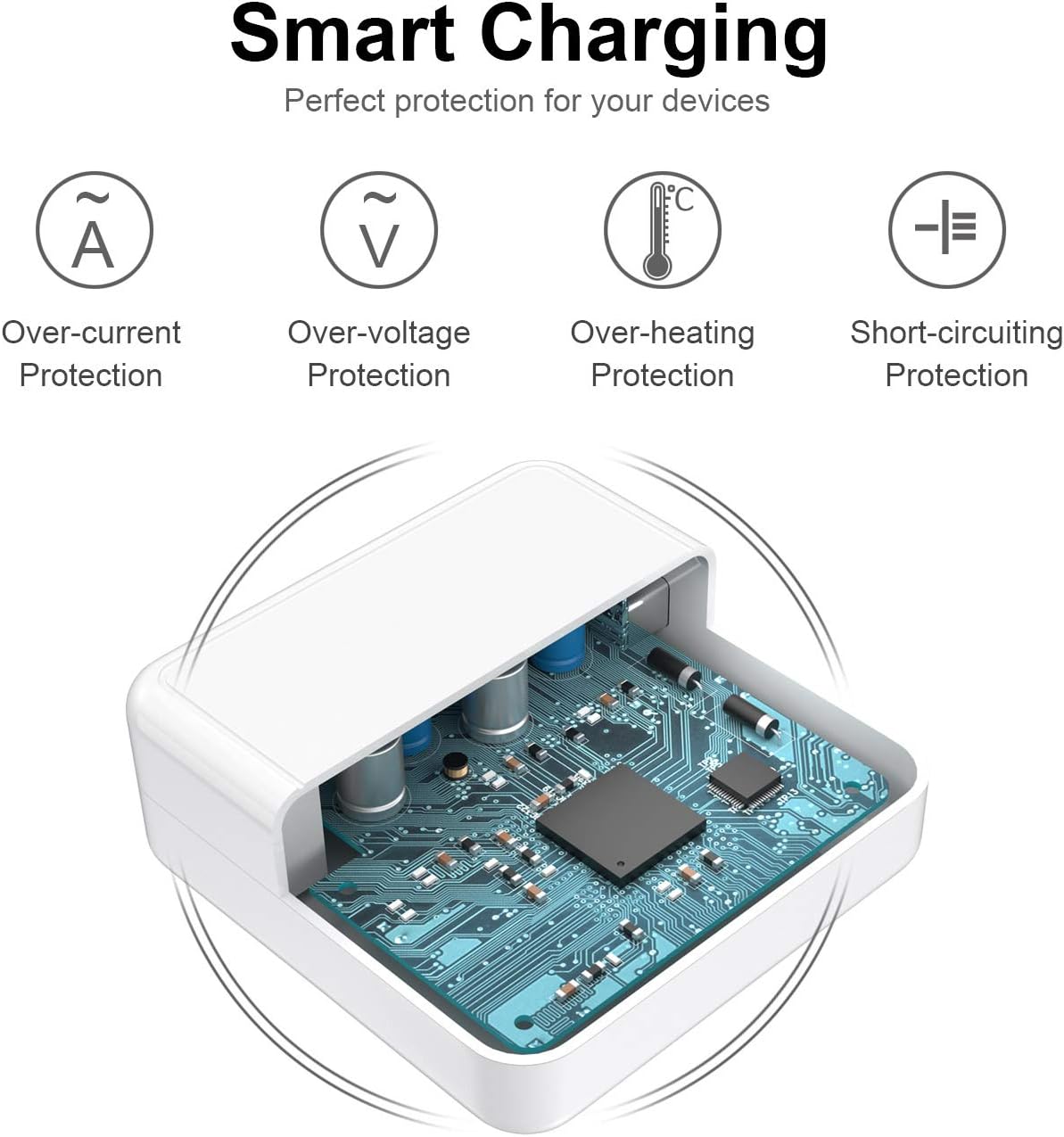 Up To 50% OFF SIMPFUN Mac Book Pro Charger 96W Compatible with Mac Book Pro Charger 96W & 87W & 61W & 30W Fast Charging for Mac Book Pro 13'' 15'' 16& Mac Book Air 13 inch 2020/2019/2018（with 6.56ft Cable）