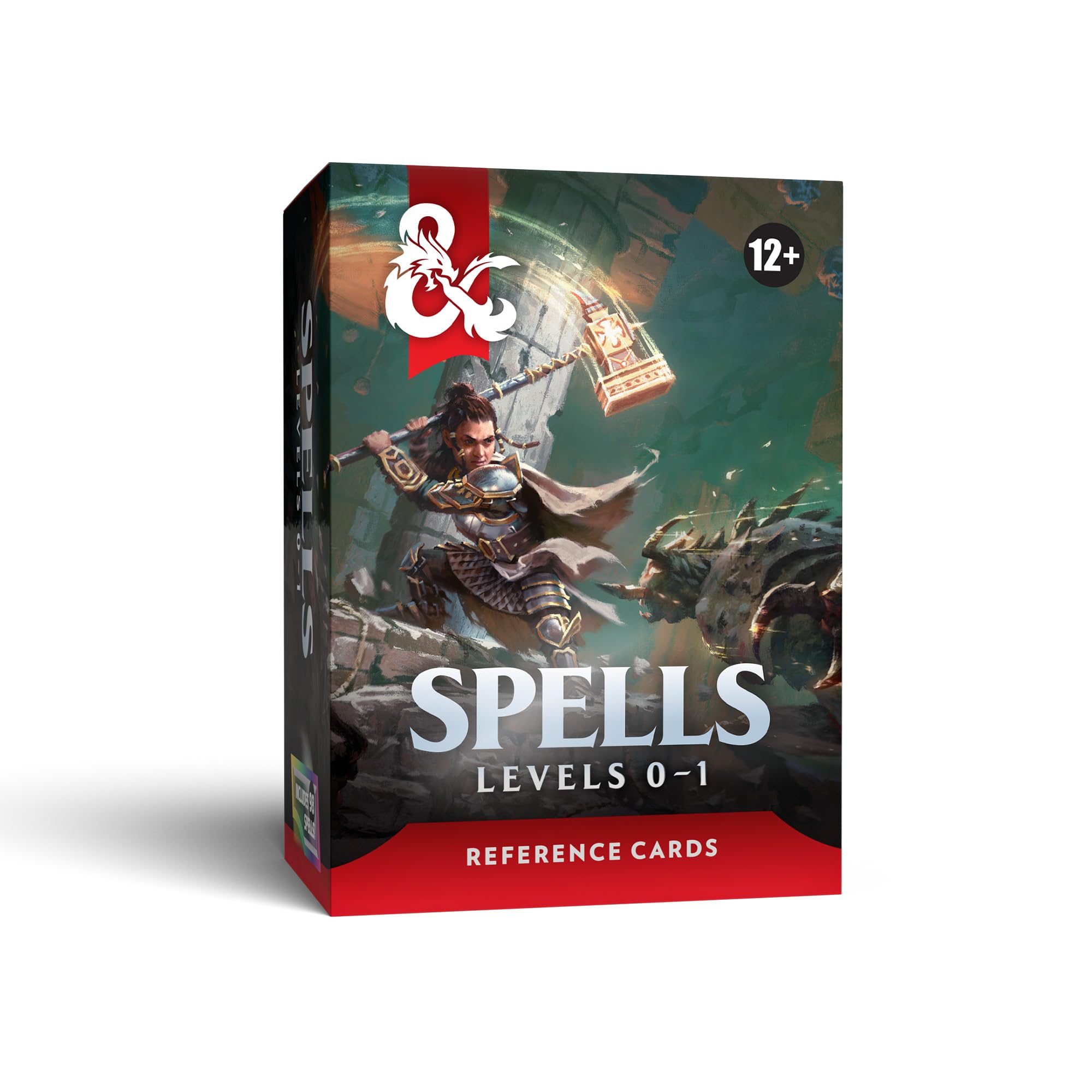 Dungeons & Dragons Reference Cards - Spells (Levels 0-1) | D&D Accessories (English Version)