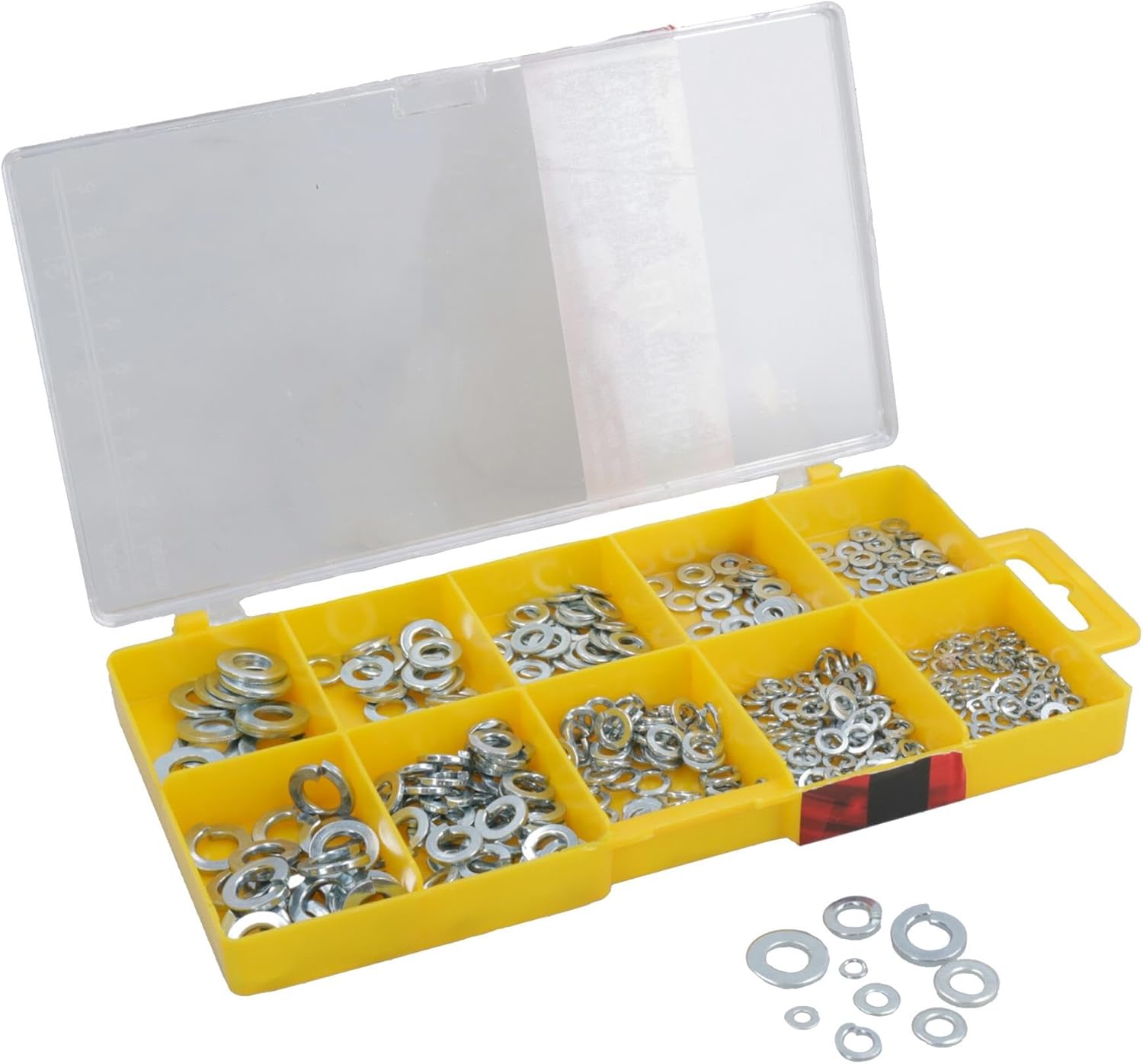 Spring and Flat Metric Assorted Washers 3mm / 4mm / 5mm / 6mm / 8mm 500pc