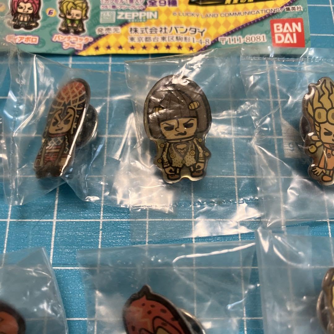 Amazon | ジョジョの奇妙なピンズコレクション 黄金の風 ジョルノ