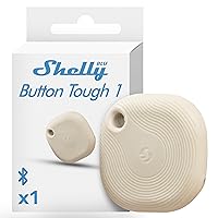 Shelly BLU Button Tough1 Avorio, Pulsante Bluetooth per Scene Smart
